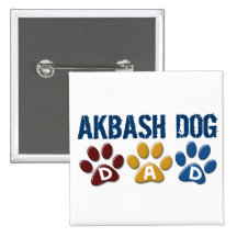 Impresión de la pata del PAPÁ del PERRO de AKBASH Pins