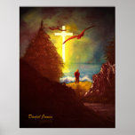 Impresión de la pintura al óleo de Daniel James Poster