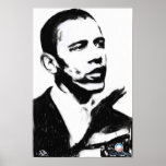 Impresión de la pintura de Obama Impresiones