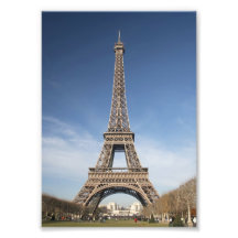 Impresión de la torre Eiffel Fotografias