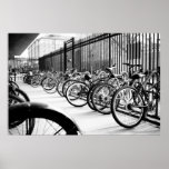 Impresión de las bicicletas posters