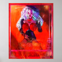 Impresión de los sueños del vampiro poster