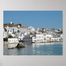 Impresión de Mykonos Grecia Impresiones