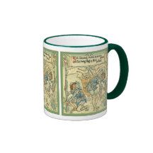 impresión de Nouveau del arte de Fleur-de-Luce ~ V Taza