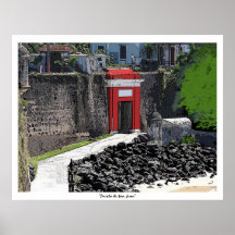 Impresión de Puerta de San Juan Poster