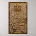 Impresión de talla de piedra maya del arte impresiones