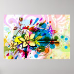 Impresión del arte abstracto 26 poster