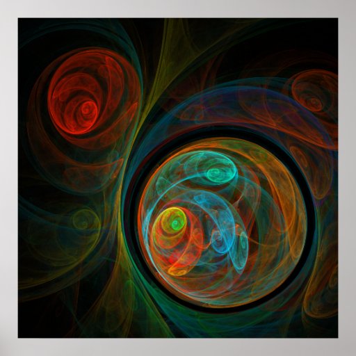 Impresión del arte abstracto del renacimiento impresiones