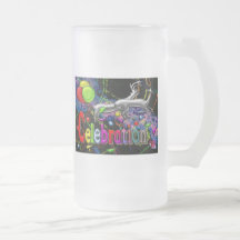 Impresión del arte de Digitaces de la celebración Taza De Café
