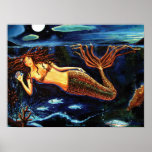 Impresión del arte de la sirena - 'no era un Dream Posters
