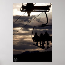 Impresión del arte de los pasajeros de Chairlifted Impresiones
