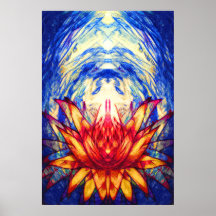 Impresión del arte de Lotus Poster