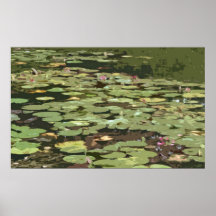 Impresión del arte del impresionismo de Lilypad #3 Impresiones