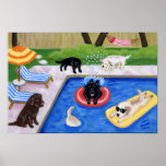 Impresión del arte del labrador retriever posters