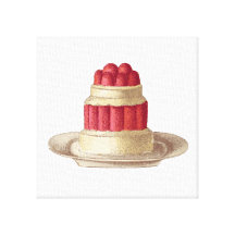 Impresión del arte del postre lona estirada galerías