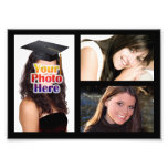Impresión del collage de la foto, tres imágenes