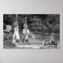 Impresión "del conejo del cementerio" posters