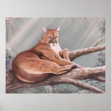 Impresión del Corle-puma de Don Poster