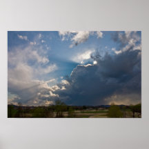 Impresión del drama de Skyscape Poster