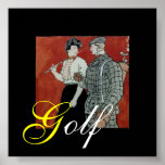 Impresión del golf impresiones