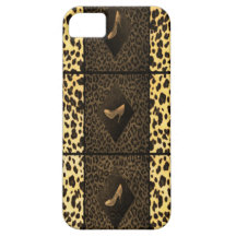 Impresión del guepardo/caso descarado de IPhone de iPhone 5 Case-Mate Fundas