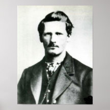 Impresión del oeste vieja de Wyatt Earp Poster