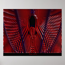 Impresión del ojo de la cerradura de Anjo Lafin Poster