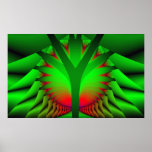 Impresión del poster: Árbol del fractal