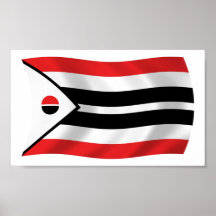 Impresión del poster de la bandera de la tribu del