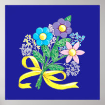 Impresión del POSTER de las FLORES