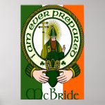 Impresión del poster del lema del clan de McBride
