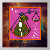 Impresión del poster del libra