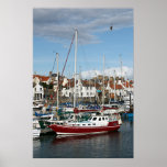Impresión del poster del puerto del puerto de Anst