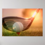 Impresión del poster del Putter del golf