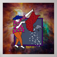 Impresión del poster del tauro