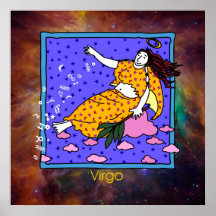 Impresión del poster del virgo