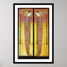 Impresión del poster:  Los paneles bordados