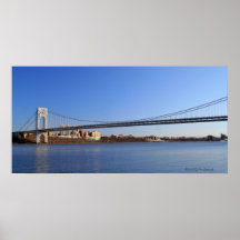 Impresión del puente de George Washington Posters