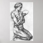 Impresión desnuda de la lona de la mujer impresiones