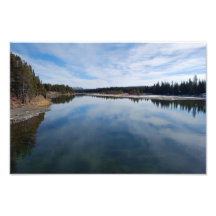 Impresión el río Yellowstone de la bella arte Fotografia