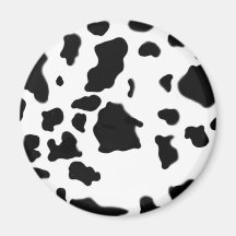 IMPRESIÓN ESTÁNDAR DE LA VACA IMÁN PARA FRIGORÍFICO