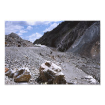 Impresión fotográfica 1962 de Montana del lago ear