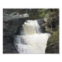 Impresión fotográfica de la cascada 10x8 de la roc