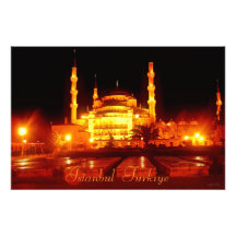 Impresión fotográfica de la mezquita de Estambul T