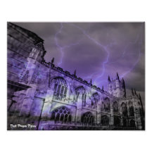 Impresión fotográfica de la tormenta 14x11 del cas