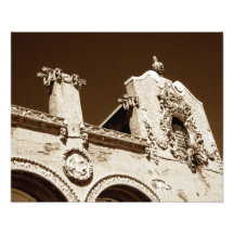 "Impresión fotográfica del detalle del restaurante