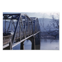 Impresión fotográfica del puente conmemorativo de 