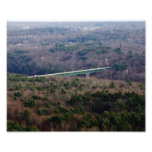 Impresión fotográfica distante del puente 10x8
