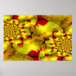 Impresión geométrica del poster del arte abstracto