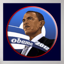 Impresión grande 2012 del presidente poster de Bar